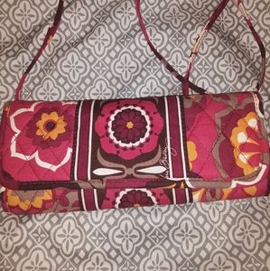 Vera Bradley cross body wallet